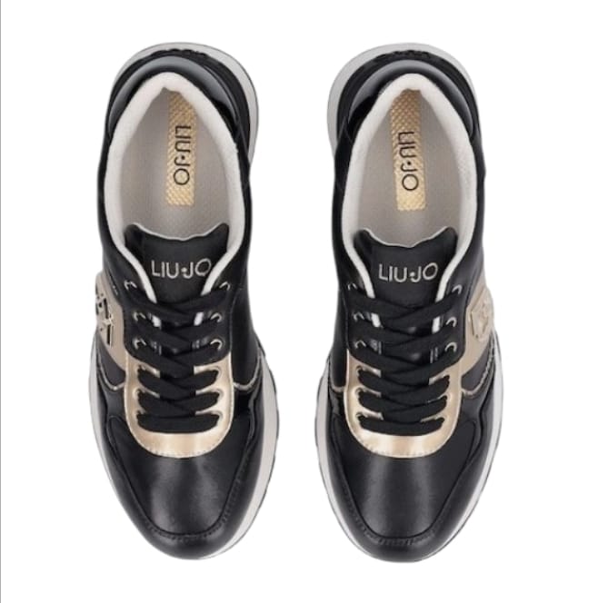 Liujo amazing sneakers nera  -  SculcoScarpe