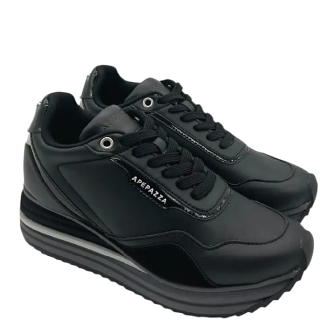 Apepazza linda sneakers nera  -  SculcoScarpe