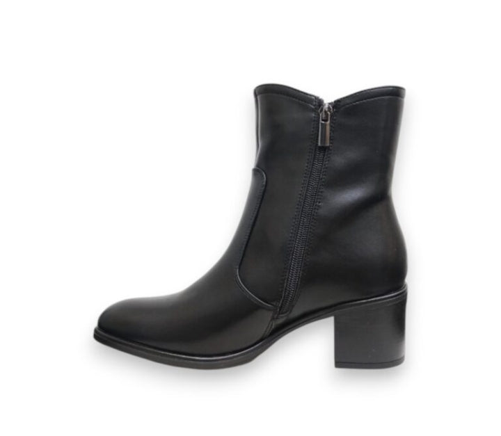RENATO BALESTRA STIVALETTO IN PELLE NERO DONNA