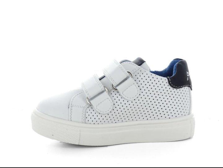 Balducci Sneakers Bambino in Pelle Bianca con Strappo – Plantare in Pelle Balducci colore Bianco - SculcoScarpe