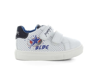 Balducci Sneakers Bambino in Pelle Bianca con Strappo – Plantare in Pelle Balducci colore Bianco - SculcoScarpe