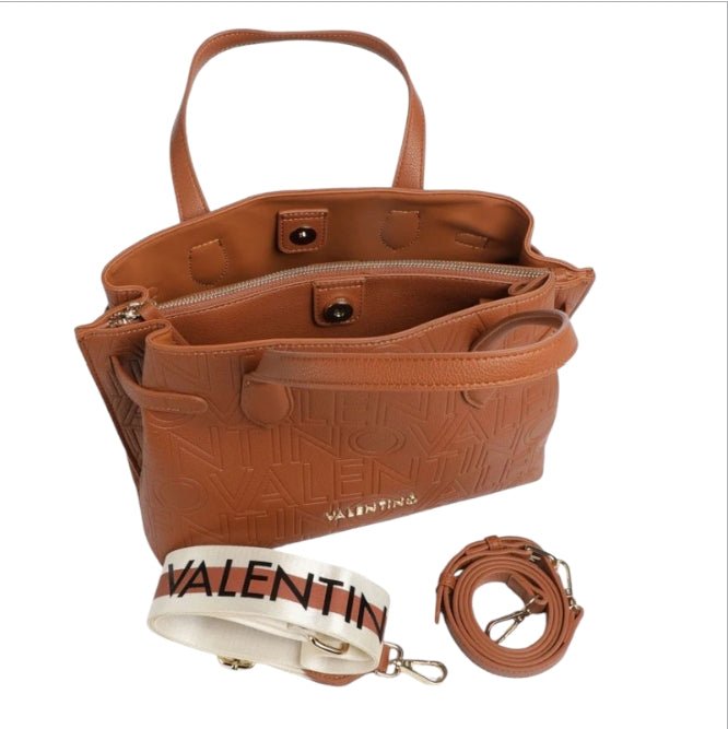 Borsa Donna Valentino Bags PANSY Penna – Crossbody Elegante cuoio Valentino colore Cuoio - SculcoScarpe