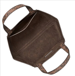 Borsa Tote Piccola Donna Michael Kors Jordi Logo Empire – Shopping Bag Elegante Michael kors colore Marrone - SculcoScarpe