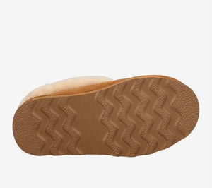 Gold&Gold Ciabatte Donna Invernali con Pelliccia e Suola Platform Comfort Gold&Gold colore Cuoio - SculcoScarpe