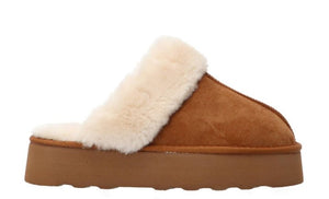 Gold&Gold Pantofola Donna Comfort Calda e Antiscivolo per Casa Gold&Gold colore Taupe - SculcoScarpe