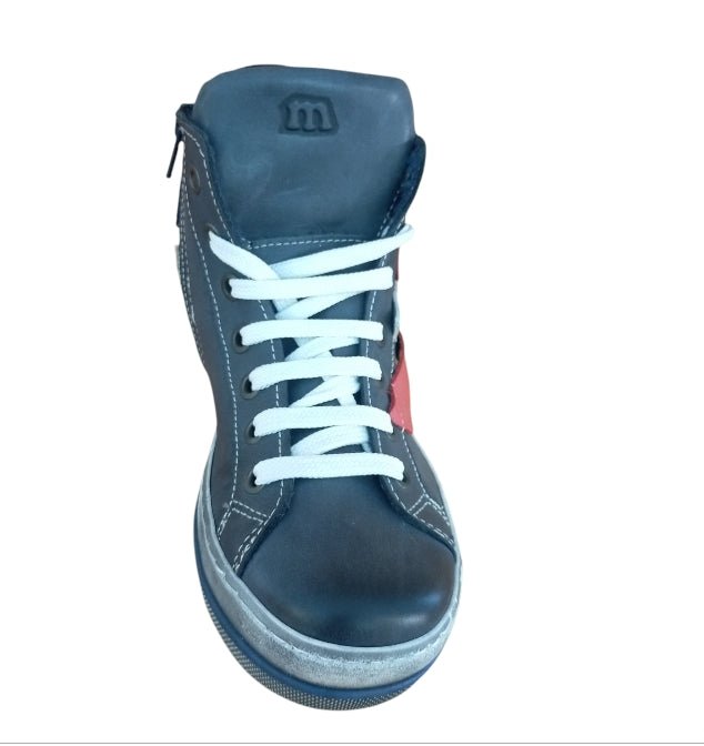 Melania Sneakers Bambina Alta Blu con Cinturini – Scarpe Casual Bambina Melania colore Blu notte - SculcoScarpe