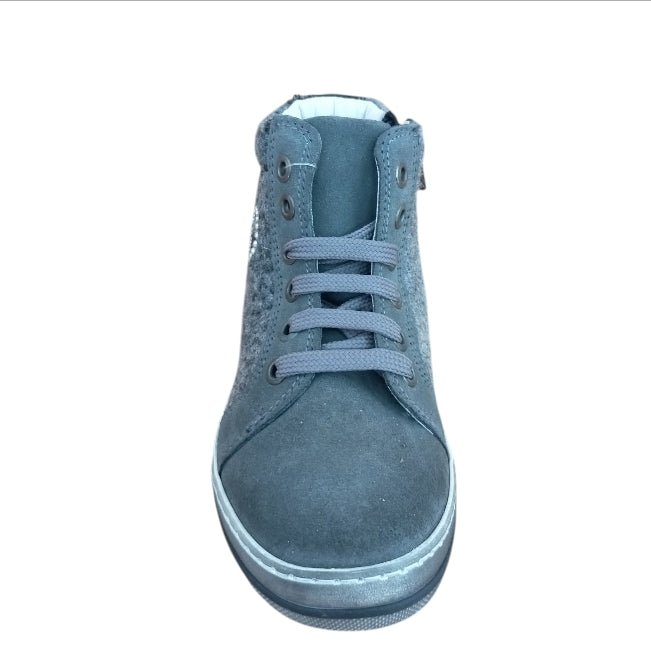 Melania Sneakers Bambina Alte Grigio con Zip – Scarpe Casual Bambina Melania colore Grigio - SculcoScarpe