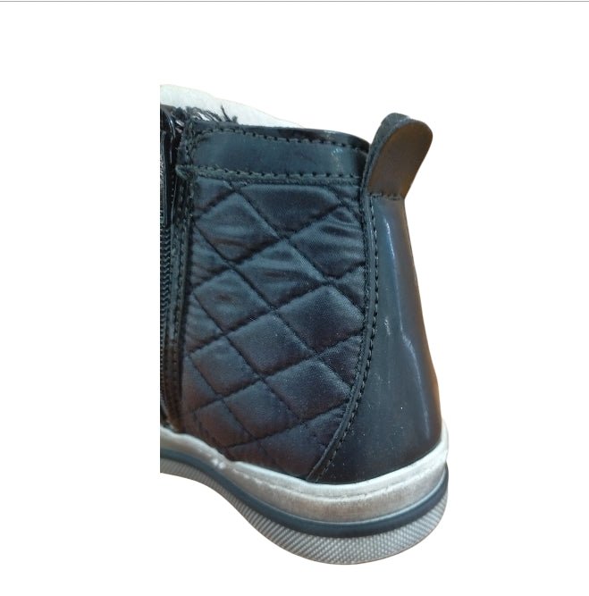 Melania Sneakers Bambina Alte Nere Trapuntate con Zip – Scarpe Casual Bambina Melania colore Nero - SculcoScarpe
