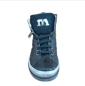 Melania Sneakers Bambina Alte Nere Trapuntate con Zip – Scarpe Casual Bambina Melania colore Nero - SculcoScarpe