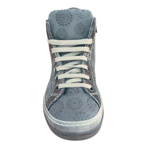 Melania Sneakers Bambina Beige Alte con Zip – Scarpe Casual Bambina Melania colore Beige - SculcoScarpe