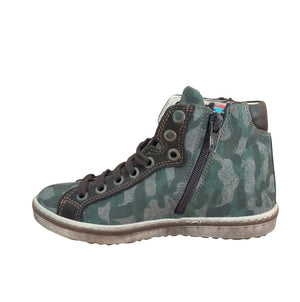 Melania Sneakers Bambino Camouflage con Zip – Scarpe Casual Bambino Melania colore Verde militare - SculcoScarpe