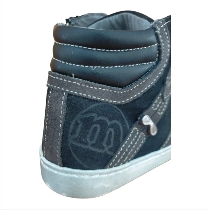 Melania Sneakers Unisex Alte Nero con Zip – Scarpe Casual Bambino/Bambina Melania colore Nero - SculcoScarpe