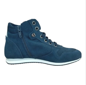Melania Sneakers Unisex Blu Alte con Zip – Scarpe Casual Bambino/a Melania colore Blu notte - SculcoScarpe