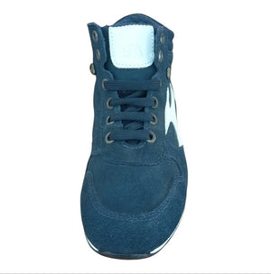 Melania Sneakers Unisex Blu Alte con Zip – Scarpe Casual Bambino/a Melania colore Blu notte - SculcoScarpe