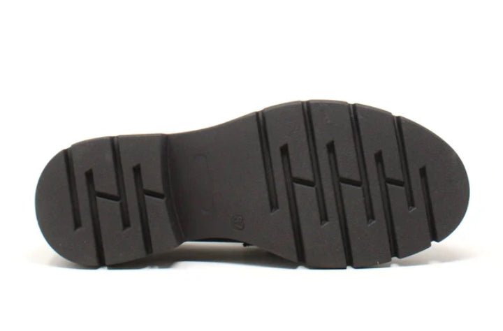 Mocassino Donna Cinzia Soft Verde Scuro in Pelle con Plantare in Pelle e Suola Carrarmato Mocassino colore Militare - SculcoScarpe