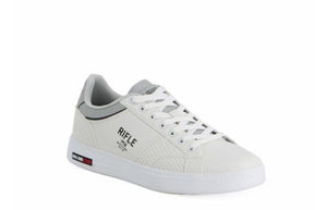 Rifle Sneakers Uomo Casual Bianche con Logo RIFJ Rifle colore Bianco - SculcoScarpe
