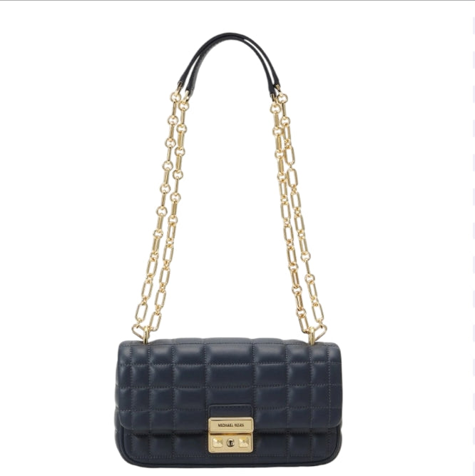 Borsa a Mano Donna Michael Kors TRIBECA CHAIN Navy – Handbag Elegante con Catena