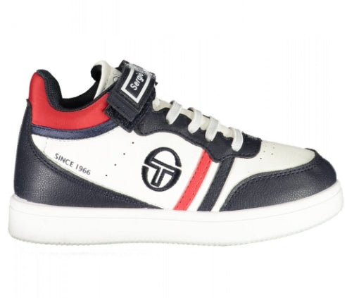 Sneakers Bambino Sergio Tacchini Bianco Blu e Rosso con Strappo