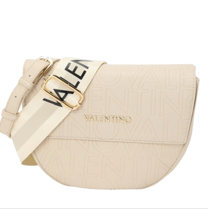Borsa a Tracolla Donna Valentino Bags PANSY Ecru – Crossbody Elegante e Compatta