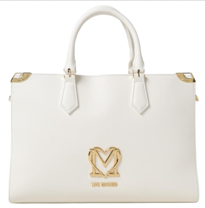 LOVE MOSCHINO Borsa Donna Bianca in Ecopelle – Elegante e Versatile