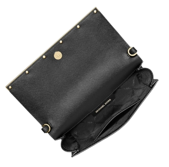 Pochette Donna Michael Kors MONA Black – Clutch Elegante da Sera
