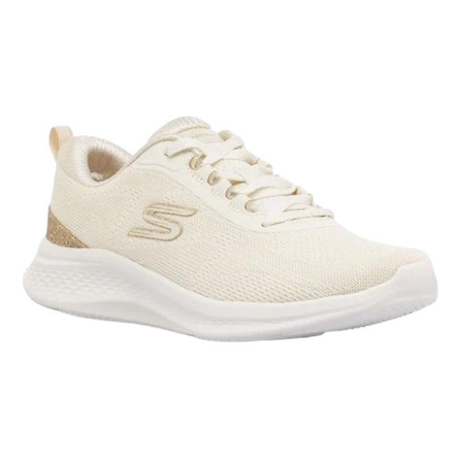 Sneakers Donna Skechers 150629-NTGD Beige – Scarpe Comode e Leggere Casual