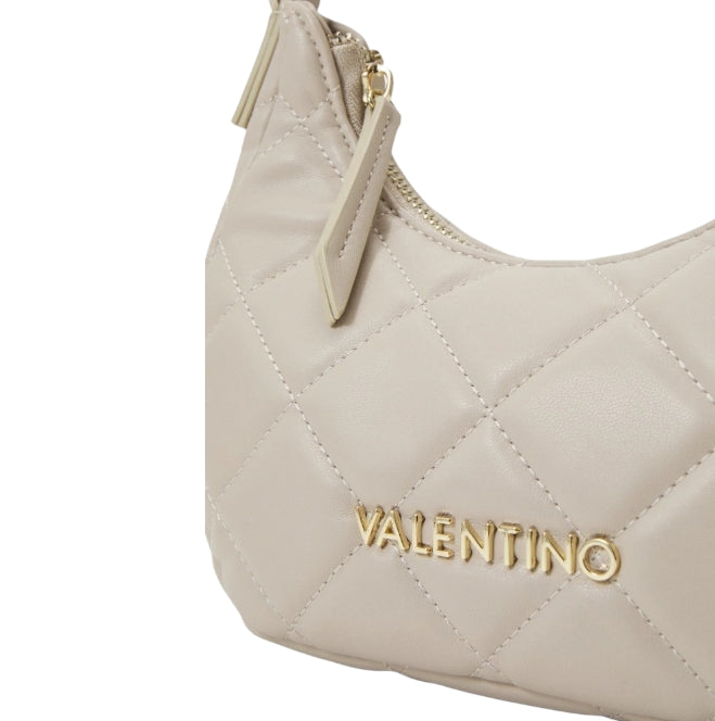 Borsa a Mano Donna Valentino Bags OCARINA Ecru – Handbag Elegante con Tracolla
