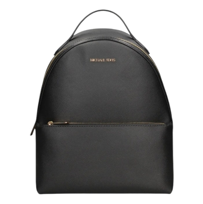 Zaino Donna Michael Kors Nero – Backpack Elegante con Zip e Tasca Frontale