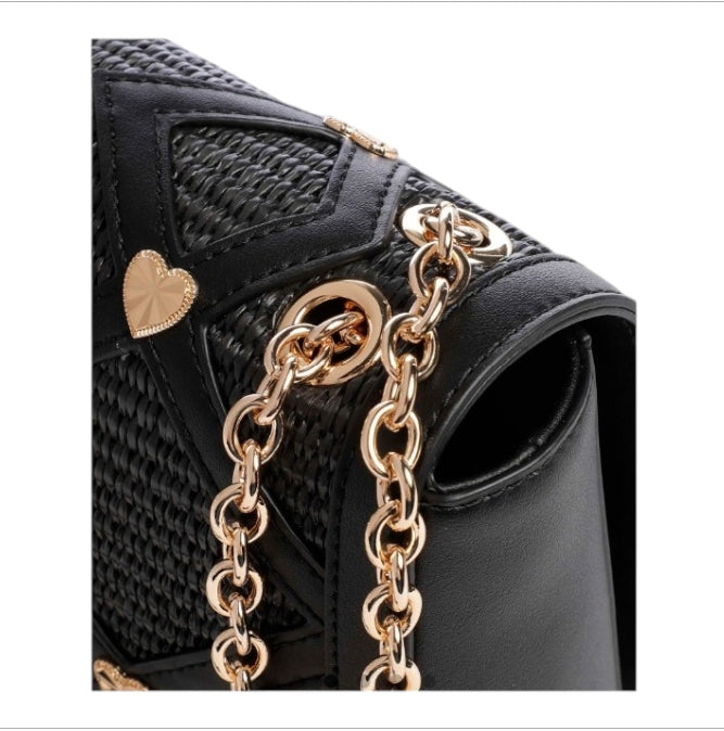 LOVE MOSCHINO Borsa 00A Fantasy Col JC4313PP0I – Tracolla Donna Elegante con Catena