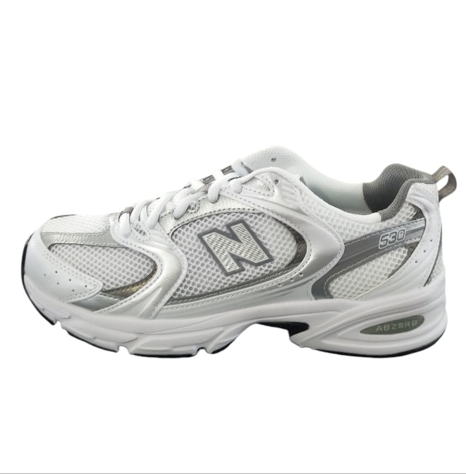 New Balance 530 Unisex White/Silver – Sneakers Sportive Comode e Retro Running