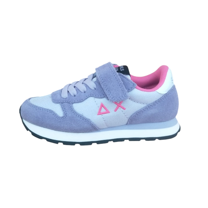 Sneakers Bambina SUN68 Girl’s Ally Solid Nylon Lilla 24 – Scarpe Comode e Sportive