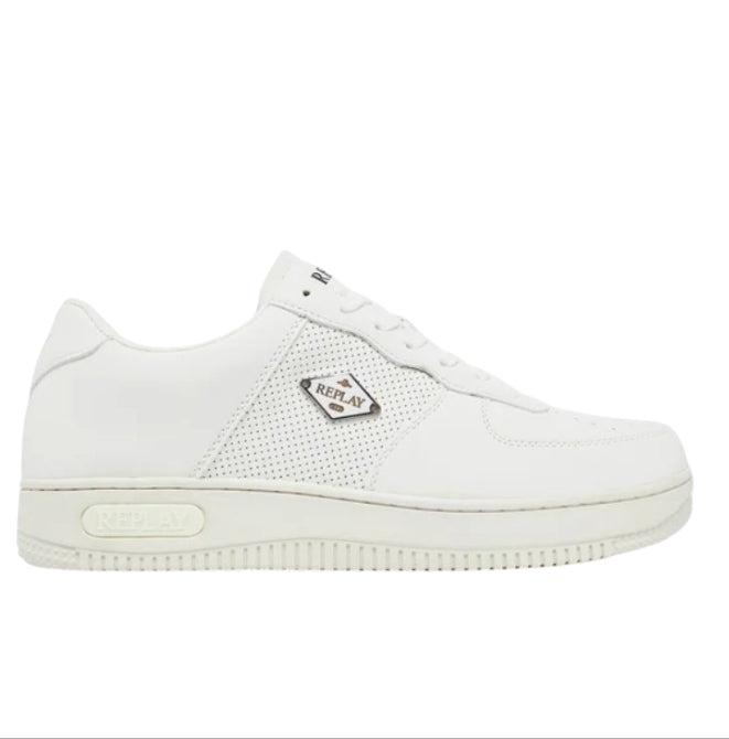 Sneakers Uomo Replay EPIC TAG White – Scarpe Bianche Casual, Comode e Stile Urban