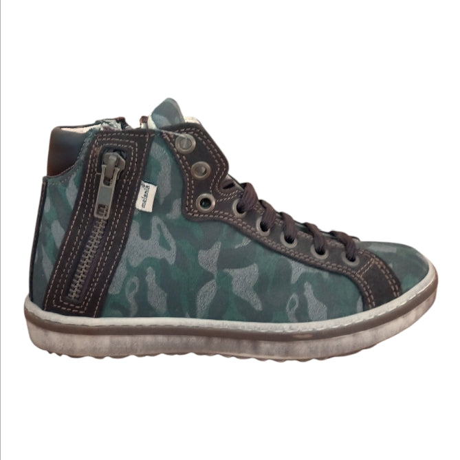Melania Sneakers Bambino Camouflage con Zip – Scarpe Casual Bambino