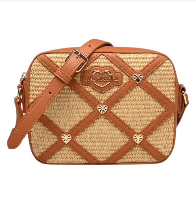 LOVE MOSCHINO Borsa a Tracolla Donna Marrone Summer Details JC4308PP0I