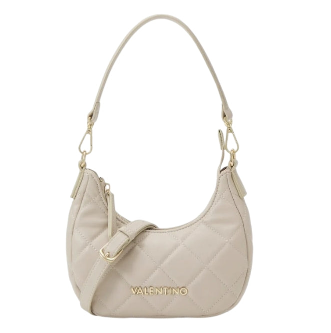 Borsa a Mano Donna Valentino Bags OCARINA Ecru – Handbag Elegante con Tracolla