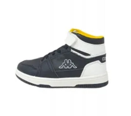 Kappa Sneakers Alte Bambino/a con Strappo e Finti Lacci – Sportive, Comode e Resistenti