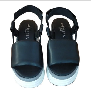 Sandali Donna Apepazza Pul Babette Black – Sandali Platform Neri Sport Chic Apepazza colore Nero - SculcoScarpe
