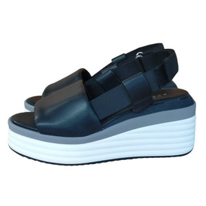 Sandali Donna Apepazza Pul Babette Black – Sandali Platform Neri Sport Chic Apepazza colore Nero - SculcoScarpe