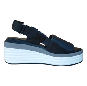 Sandali Donna Apepazza Pul Babette Black – Sandali Platform Neri Sport Chic Apepazza colore Nero - SculcoScarpe