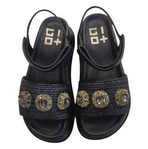 Sandali Donna Giò+ Mina 04C Combi Black – Sandali Neri Eleganti con Dettagli Moderni Giò+ colore nero - SculcoScarpe