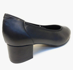 Scarpa Donna Cinzia Soft Comfort in Pelle con Plantare in Pelle e Suola Antiscivolo Cinzia soft colore Nero - SculcoScarpe