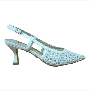 SINGLBACK Donna Gold&Gold GV121 Bianche – Scarpe Eleganti con Tacco Medio Gold&gold colore White - SculcoScarpe
