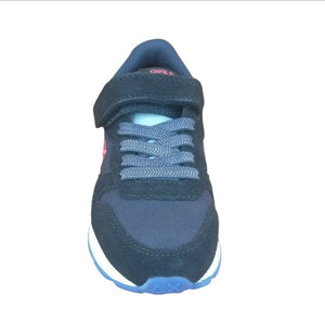 Sneakers Bambina SUN68 Girl’s Solid Nylon Navy Blue 07 – Scarpe Blu Comode e Sportive SUN68 colore Blu navy - SculcoScarpe