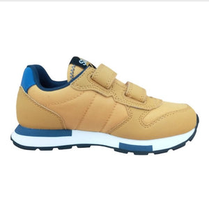 Sneakers Bambino SUN68 Boys Niki Solid 23 Giallo – Scarpe Sportive Comode e Leggere SUN68 colore Giallo - SculcoScarpe