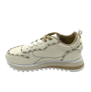 Sneakers Donna Apepazza CHA Whitney Lamb – Scarpe Casual Chic, Comode e Glam Apepazza colore Beige - SculcoScarpe