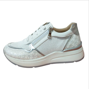 Sneakers Donna GALIA – Plantare in Pelle | Comfort & Stile Casual Chic Galia colore Bianco - SculcoScarpe