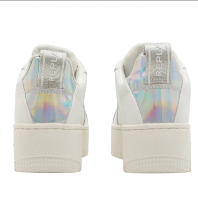Sneakers Donna Replay EPIC HIGH MICRO Bianche – Scarpe Casual Comode, Stile Urban e Trendy Replay colore Bianco - SculcoScarpe