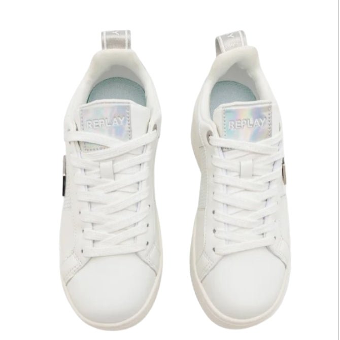 Sneakers Donna Replay EPIC HIGH MICRO Bianche – Scarpe Casual Comode, Stile Urban e Trendy Replay colore Bianco - SculcoScarpe