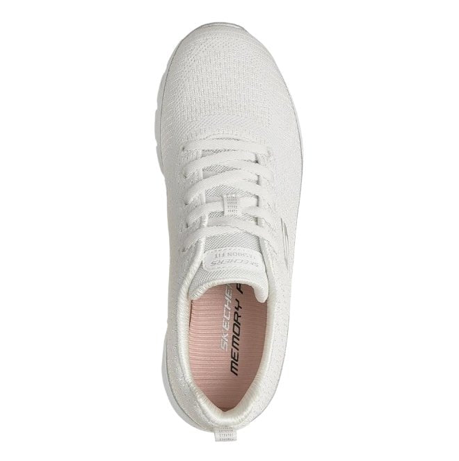 Sneakers Donna Skechers Fashion Fit 2.0 Moonlight Glow 150384-WSL White – Scarpe Comode e Leggere Skechers colore White - SculcoScarpe