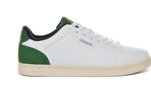 Sneakers Kappa Uomo Bianche con Dettagli Verdi Casual Sportive Sneakers colore Bianco/verde - SculcoScarpe
